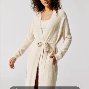 Carbon38 Eyelash Cardigan in Eggnog